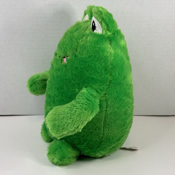 PROGRESSIVE PLUSH Frankie Green Frog 2022 stuffed animal 10" plush Smile CLEAN - Picture 4 of 11